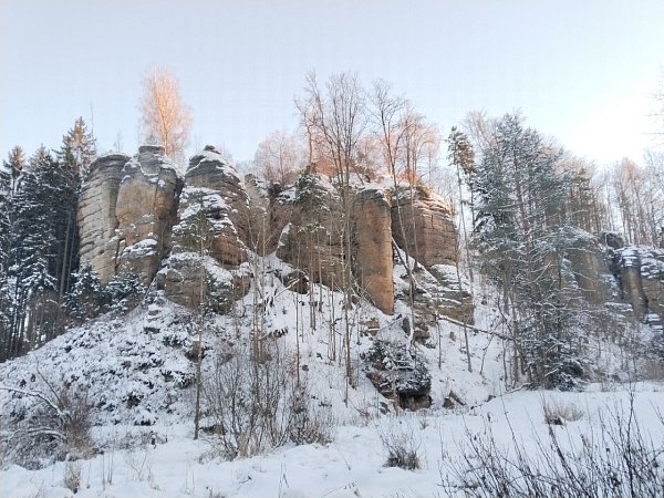 Chudý hrádek - zřícenina