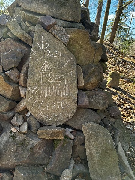 Čertův hrádek - zřícenina hradu
